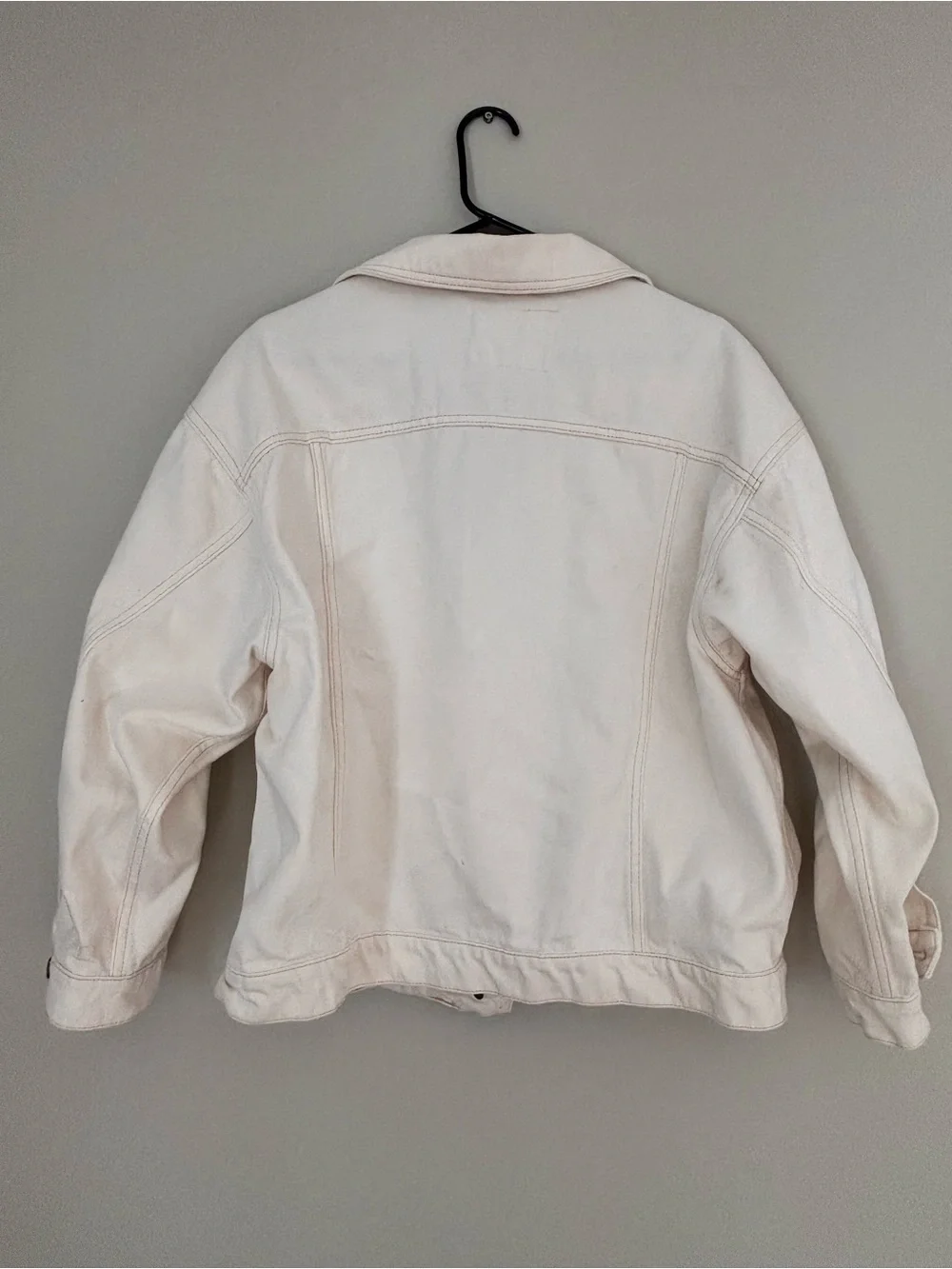 Anthropologie Oversized Denim Jacket